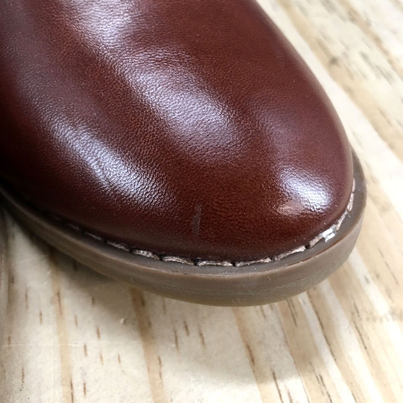 Vintage Universal Thread Boots Womens 7 Brown Nora Ankle Bootie Slip-On Casual Shoe Model Nora Women Boots Brown Ankle Bootie Slip-On Casual Size US 7 / IT 37 - 4 Thumbnail