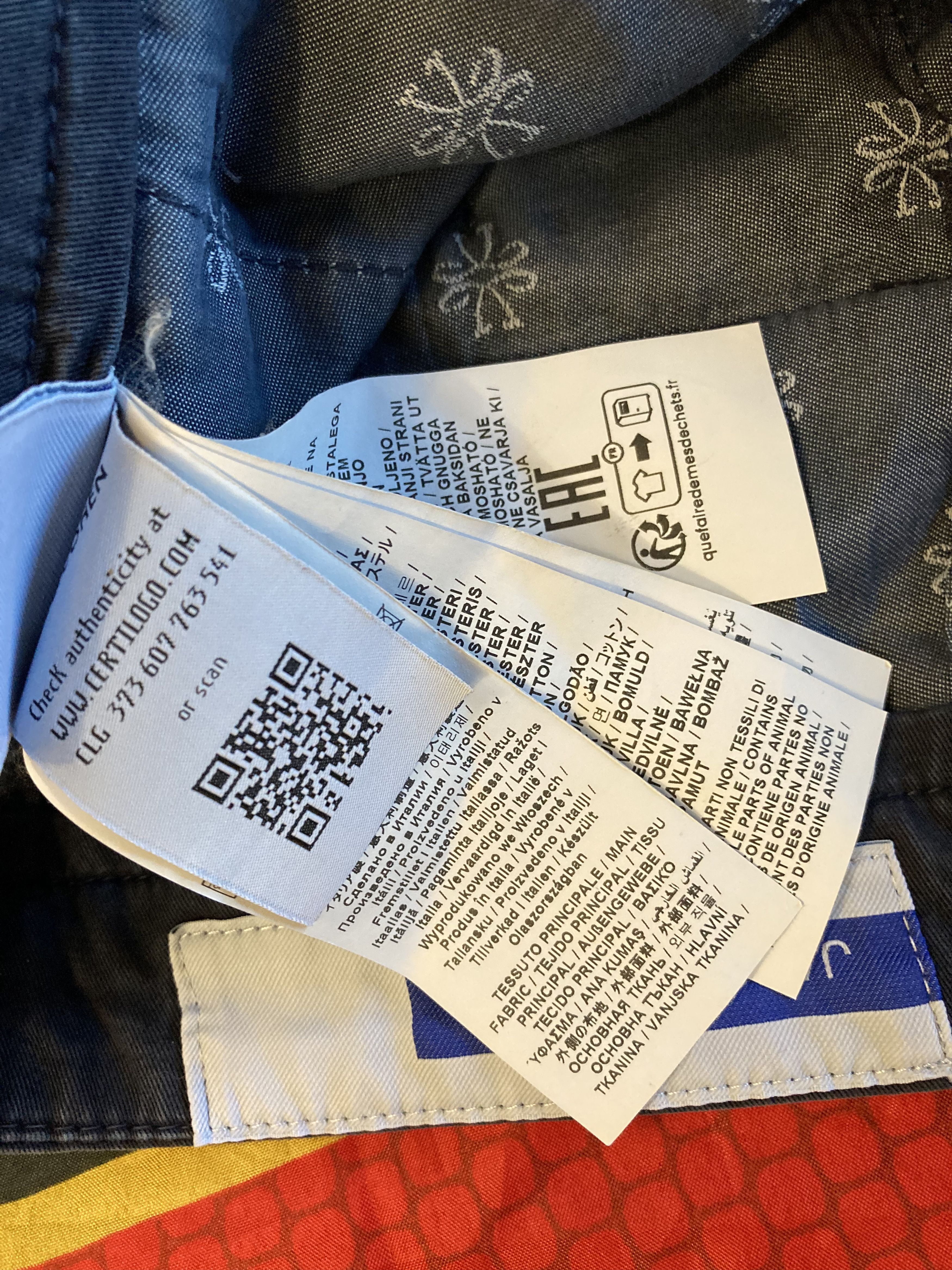 Jacob Cohen Jacob Cohen Bobby Slim Fit Luxury Chino Navy Size US 32 / EU 48 - 8 Thumbnail