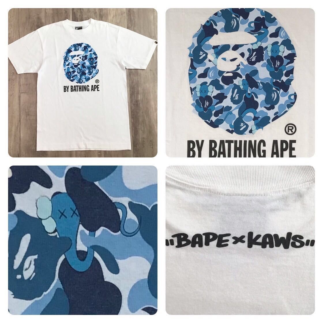 Bape ABC Camo by Bathing Ape Tee White/Blue