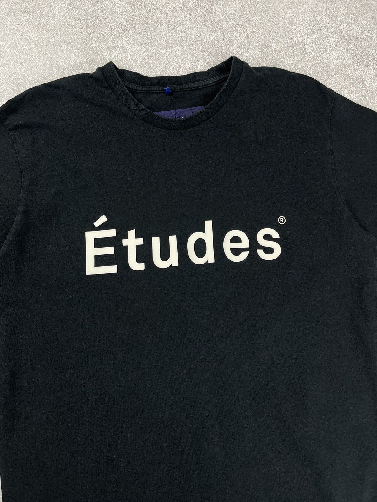 Etudes Etudes Logo Tee T-Shirt Size US L / EU 52-54 / 3 - 4 Thumbnail