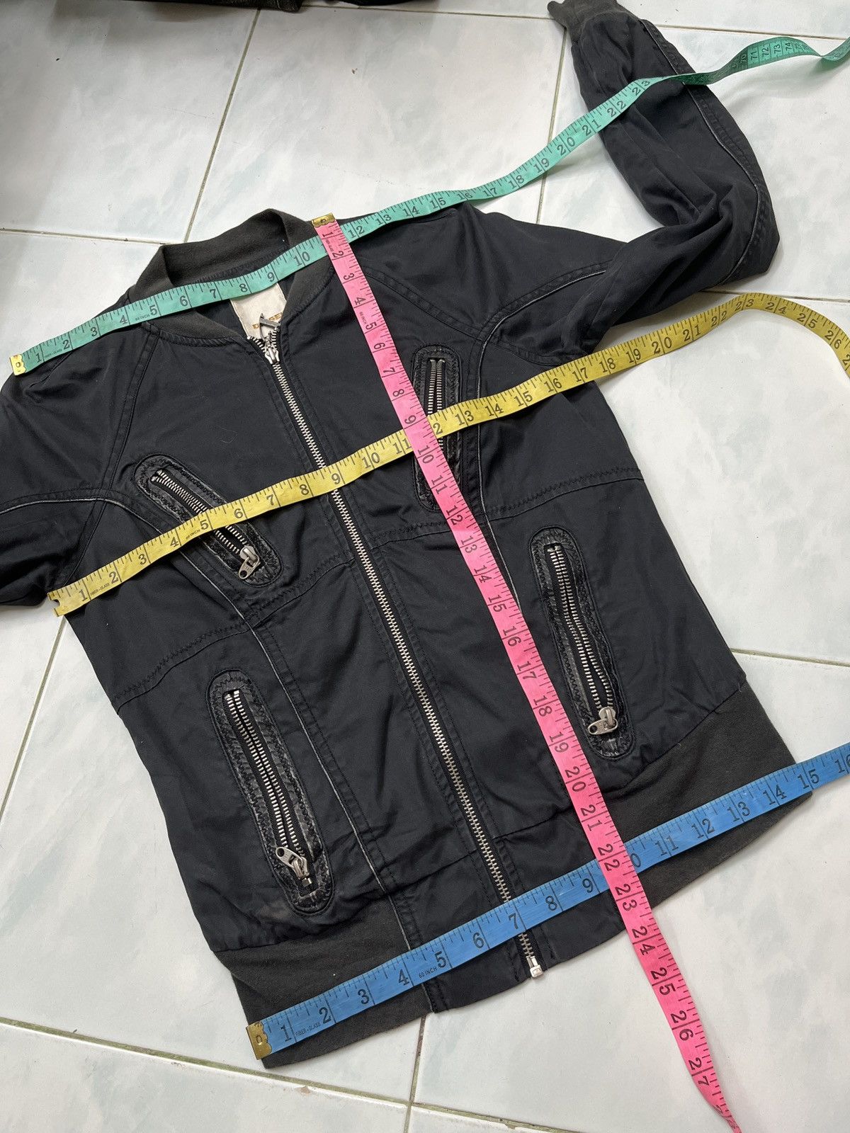 Diesel Black Gold 🔥🔥🔥STEALS DIESEL RIDER JACKET Size S / US 4 / IT 40 - 15 Thumbnail