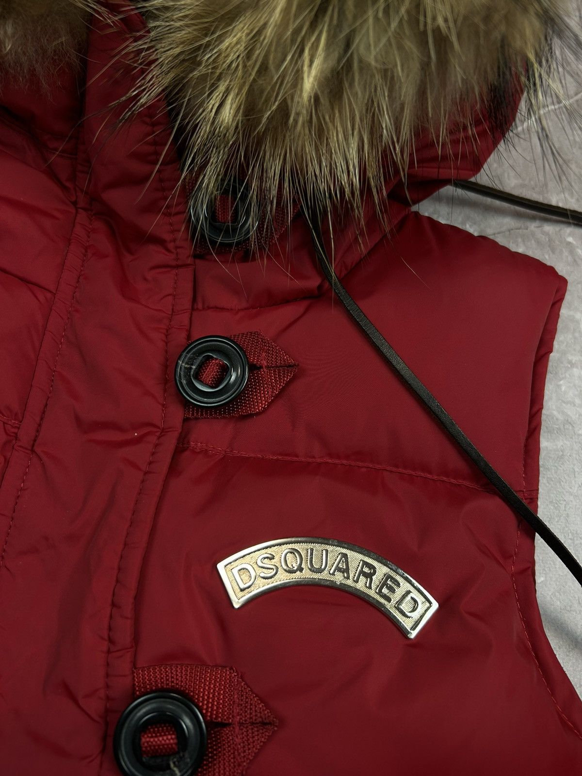 Dsquared2 Dquared2 Canada Puffer Vest Ski Arhive Size XS / US 0-2 / IT 36-38 - 6 Thumbnail