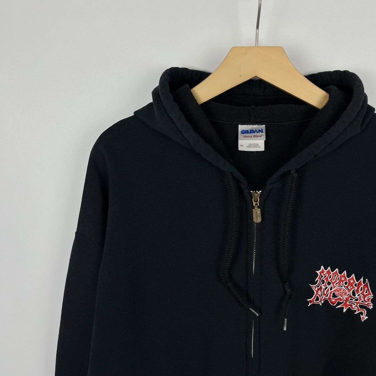 Band Tees Rare Morbid Angels Death Metal Rock Band Zip Hoodie 2003 Size US XL / EU 56 / 4 - 17 Thumbnail