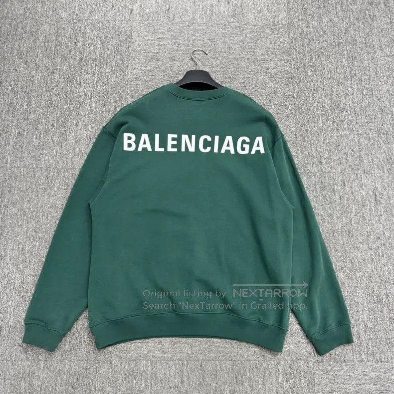 Balenciaga Balenciaga Letter print sweatshirt Size US M / EU 48-50 / 2 - 5 Thumbnail