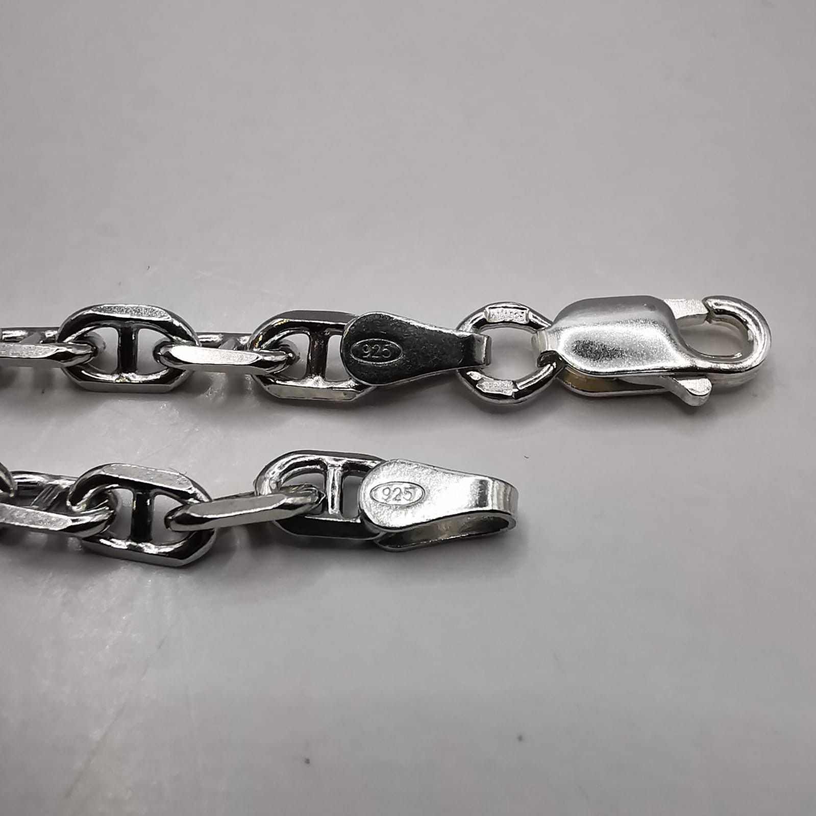 Sterling Silver Vintage Jewelry Chain,925 Sterling Silver,Signed 15,59g Size ONE SIZE - 7 Thumbnail