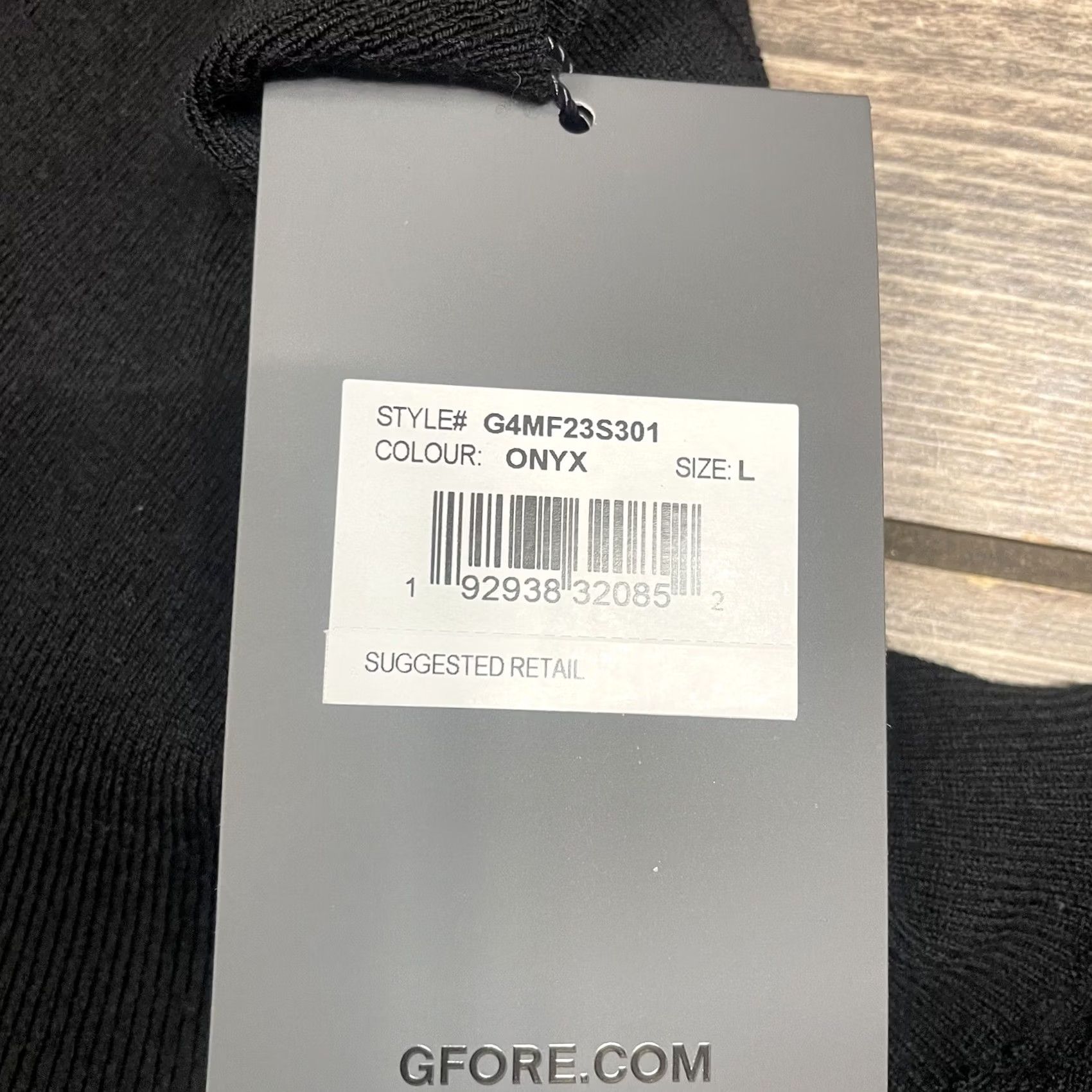 G/Fore Sweater Mens Large Black Turtleneck Merino Wool Blend Golf Classic, Men's — image 4 of 6