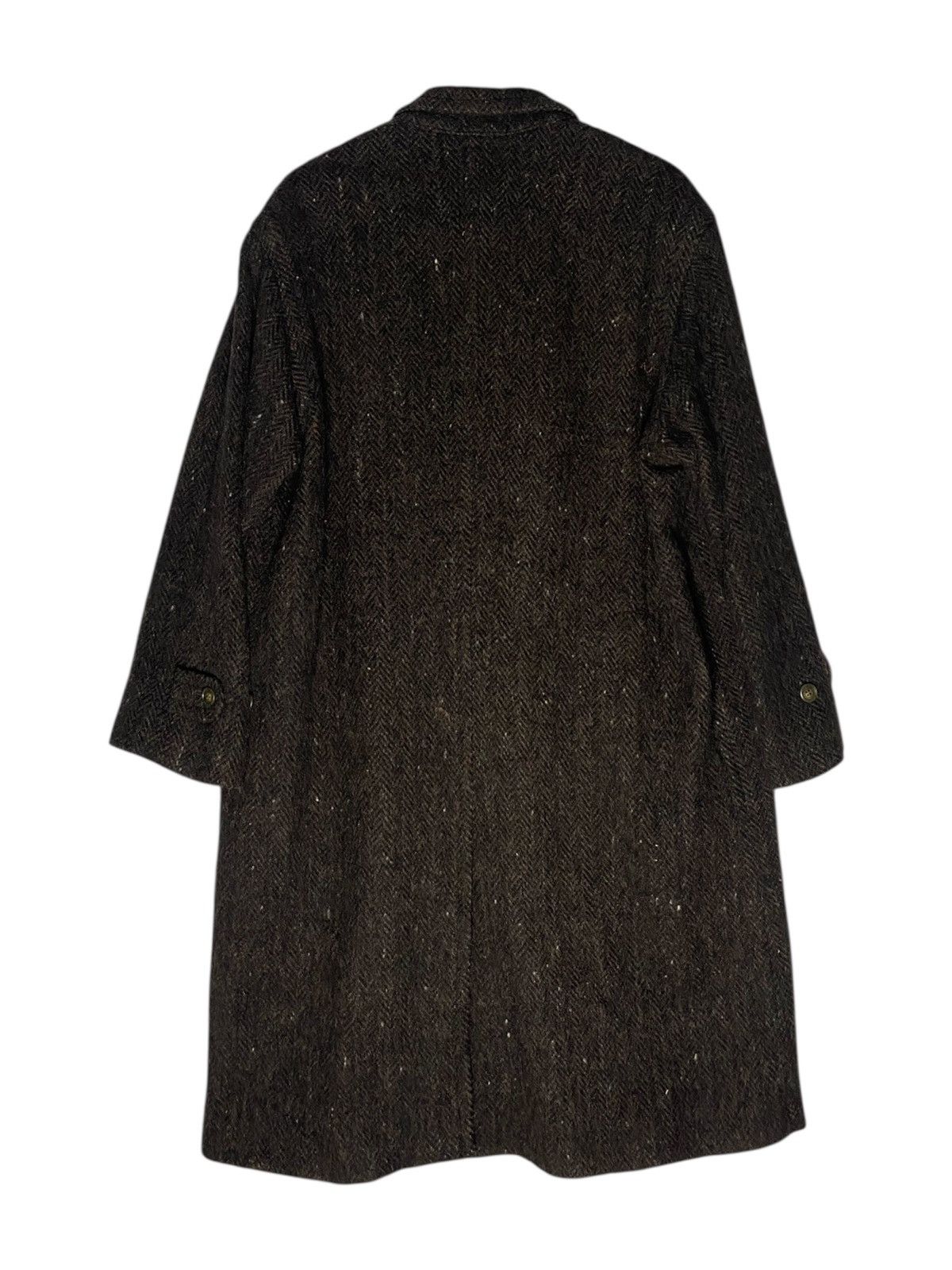 Japanese Brand Vintage Japanese Brand Artigiano Brown Wool Jacket Size US L / EU 52-54 / 3 - 3 Thumbnail
