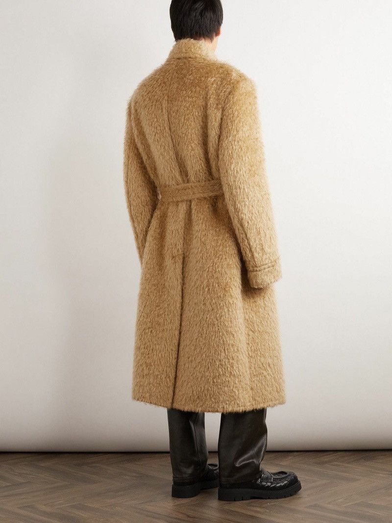 Bottega Veneta 🔥$9K VALUE RUNWAY🔥Hairy Wool Mohair Belted Coat Size US M / EU 48-50 / 2 - 5 Thumbnail