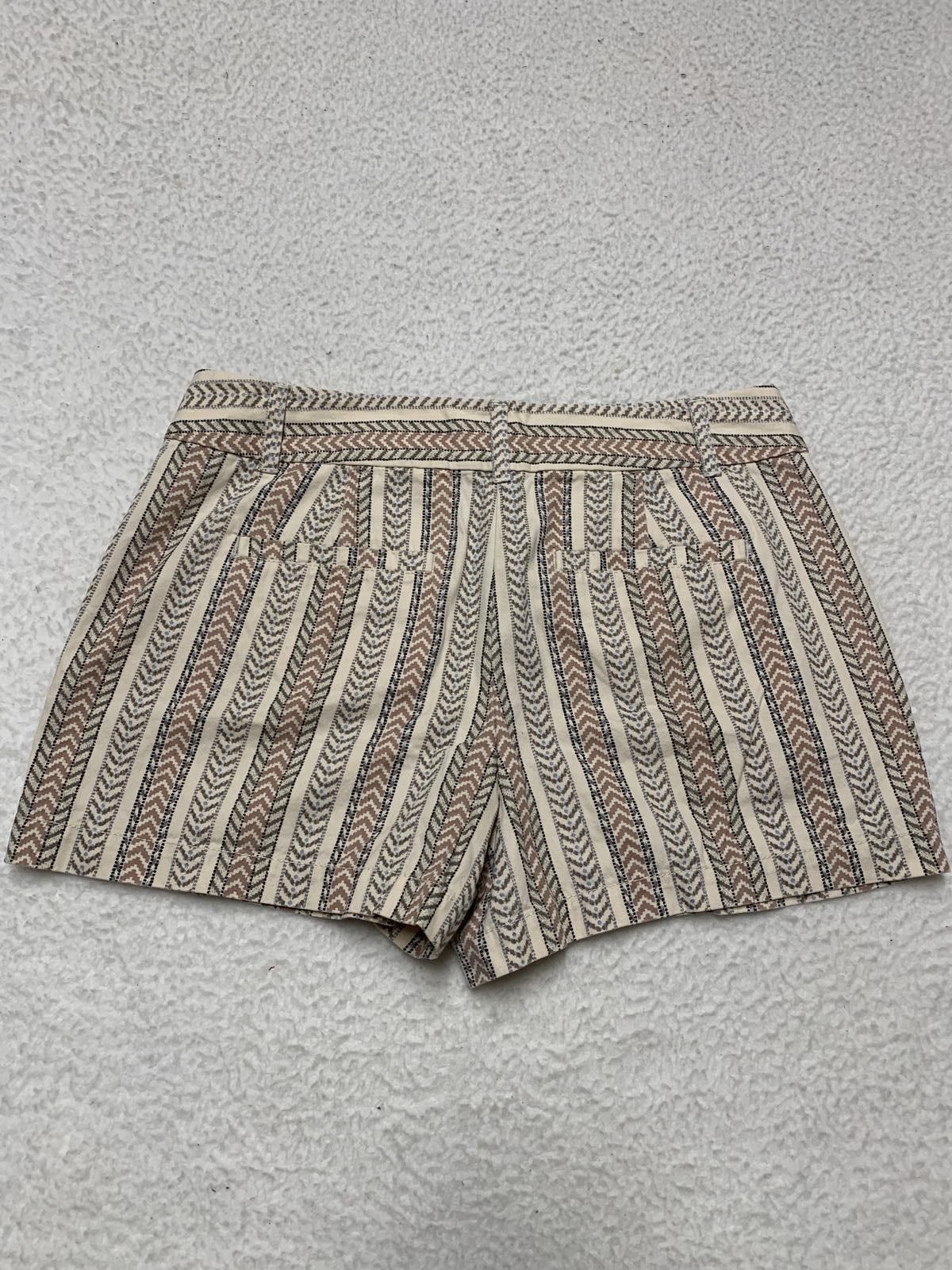 Other LOFT Women's Sz 2 Neutral Beige Vertical Striped Shorts Size 26" / US 2 / IT 38 - 11 Thumbnail
