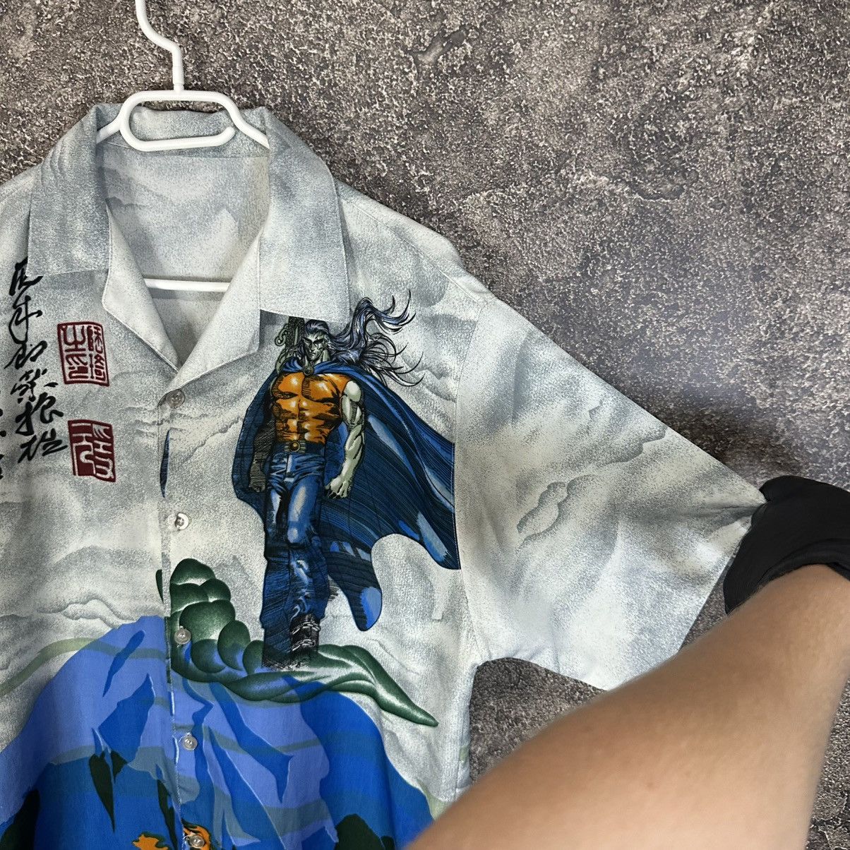 Anime Vintage Anime Berserk AOP Crazy Design Shirt Size US XL / EU 56 / 4 - 9 Thumbnail