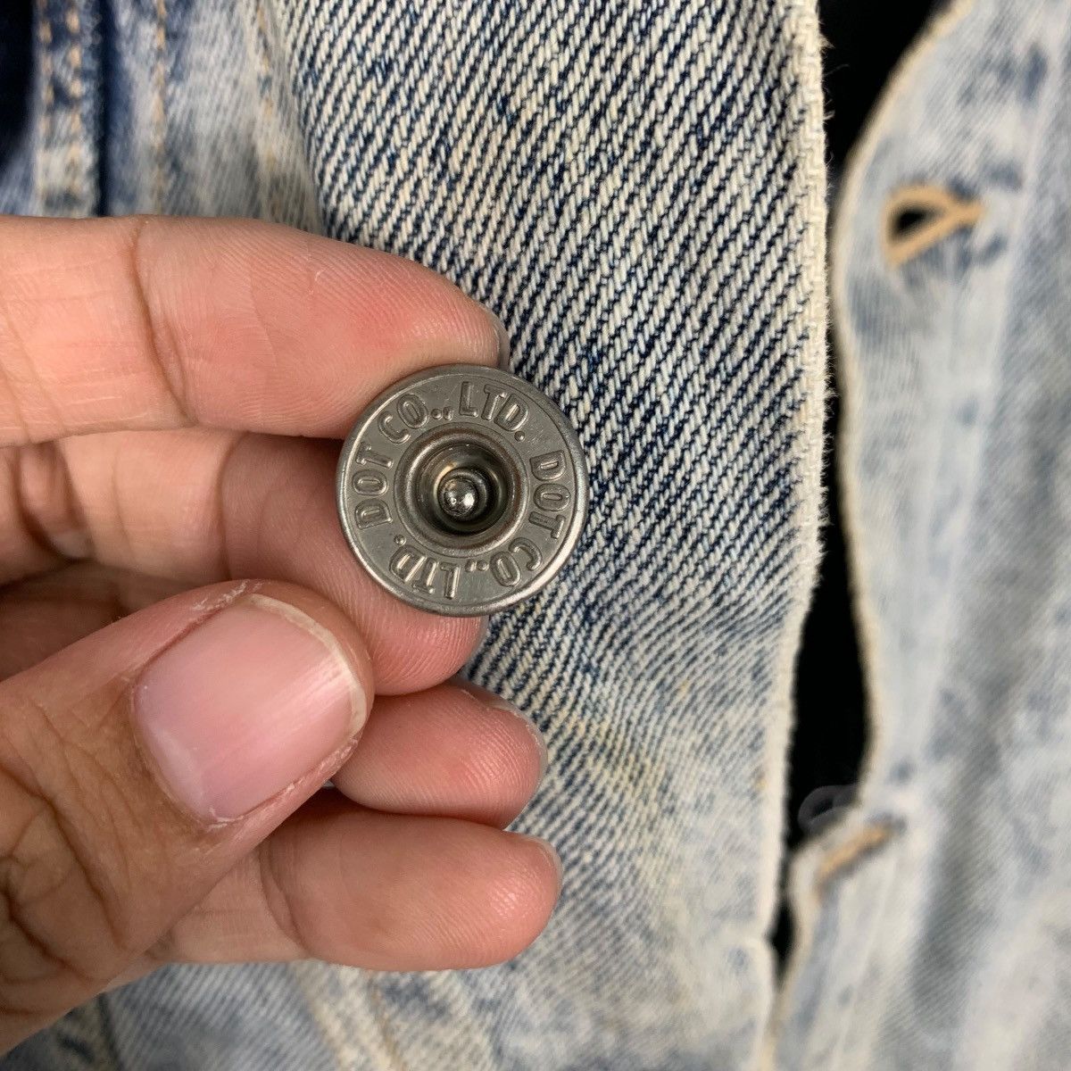Japanese Brand AMERICAN’S FINEST JEANS Stone Wash Denim Jacket #2037-C88 Size US M / EU 48-50 / 2 - 12 Thumbnail