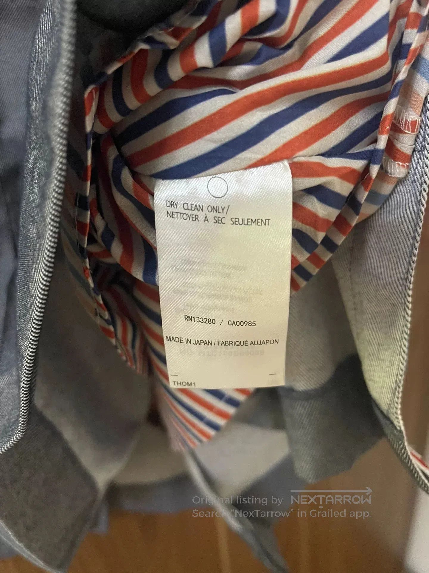 Thom Browne Thom Browne Gray Pleated Skirt. Size 25" / US 0 / IT 36 - 4 Thumbnail