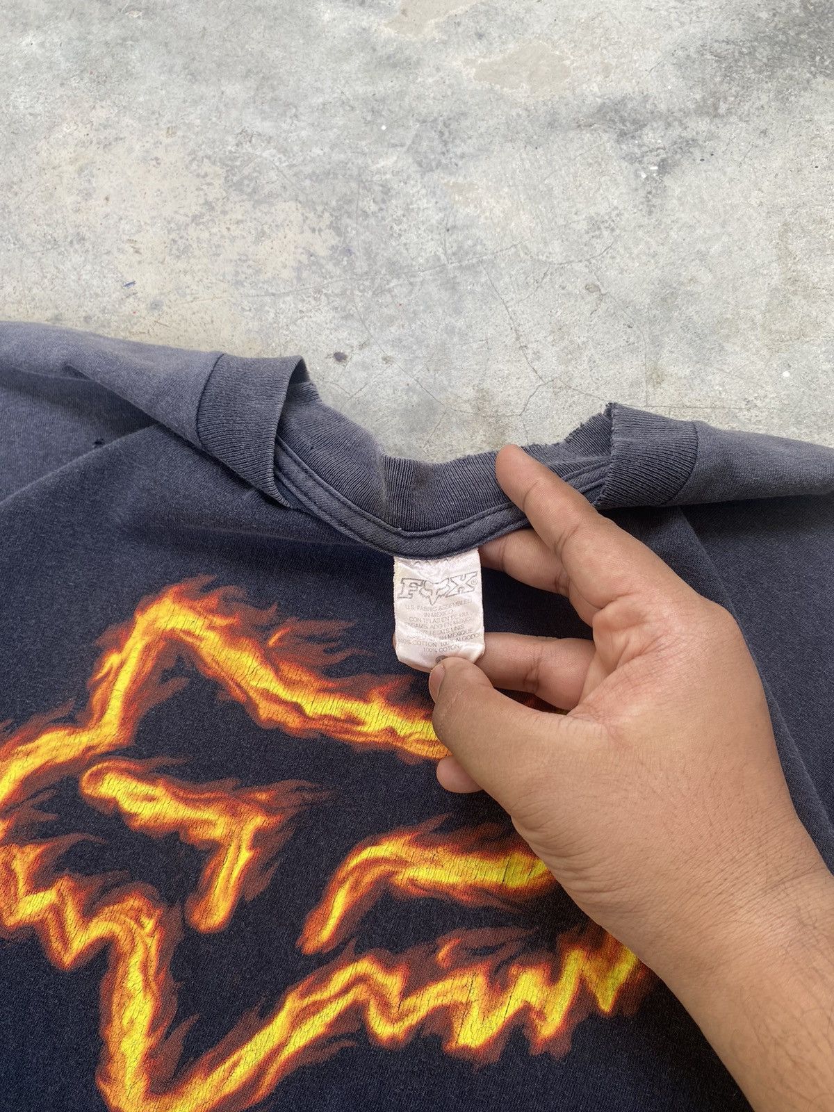 Fox Racing Y2K Fox Racing OG Flame Logo Size US L / EU 52-54 / 3 - 3 Thumbnail