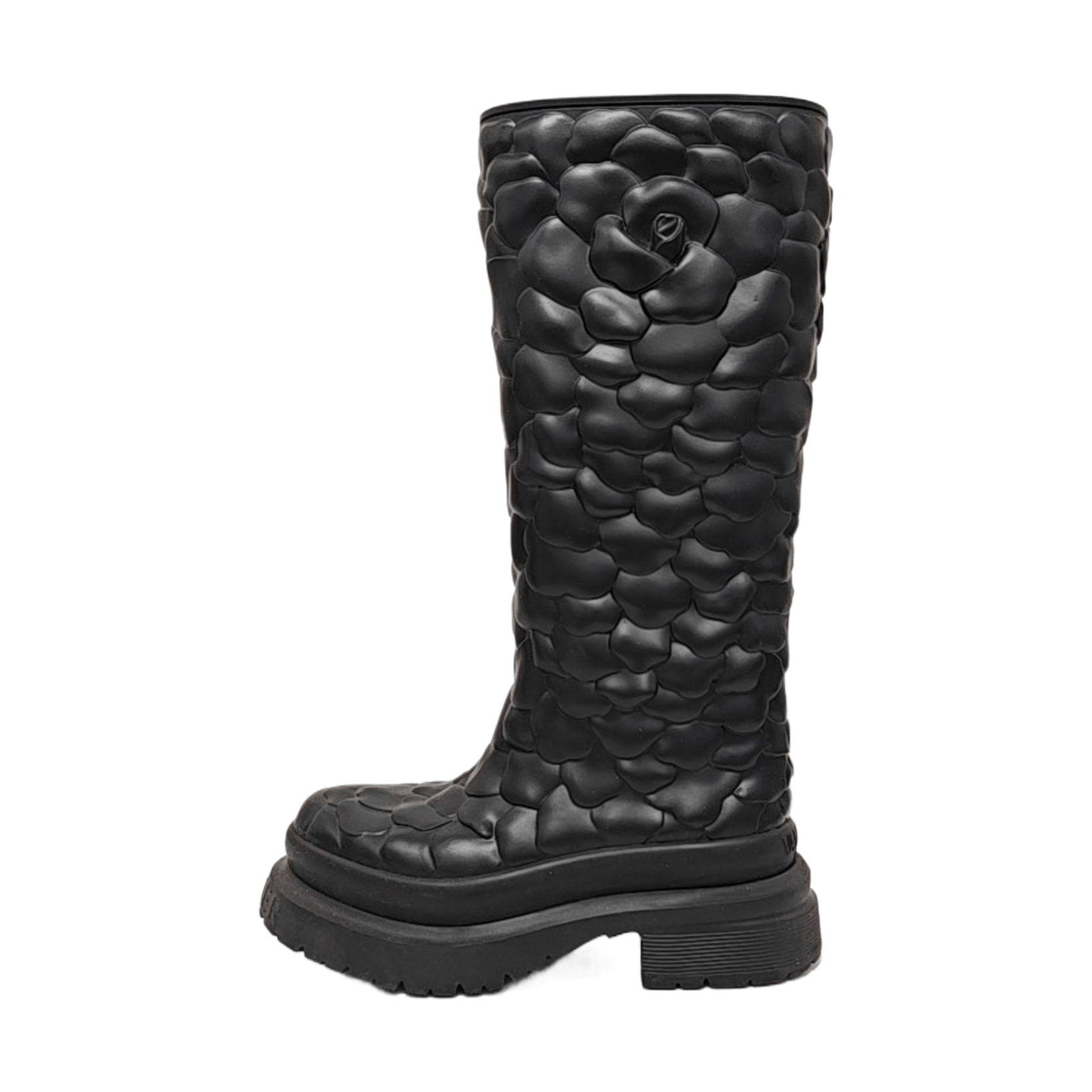 Valentino Valentino Atelier Rose Leather Boots EU 40 Size US 7 / EU 40 - 1 Thumbnail