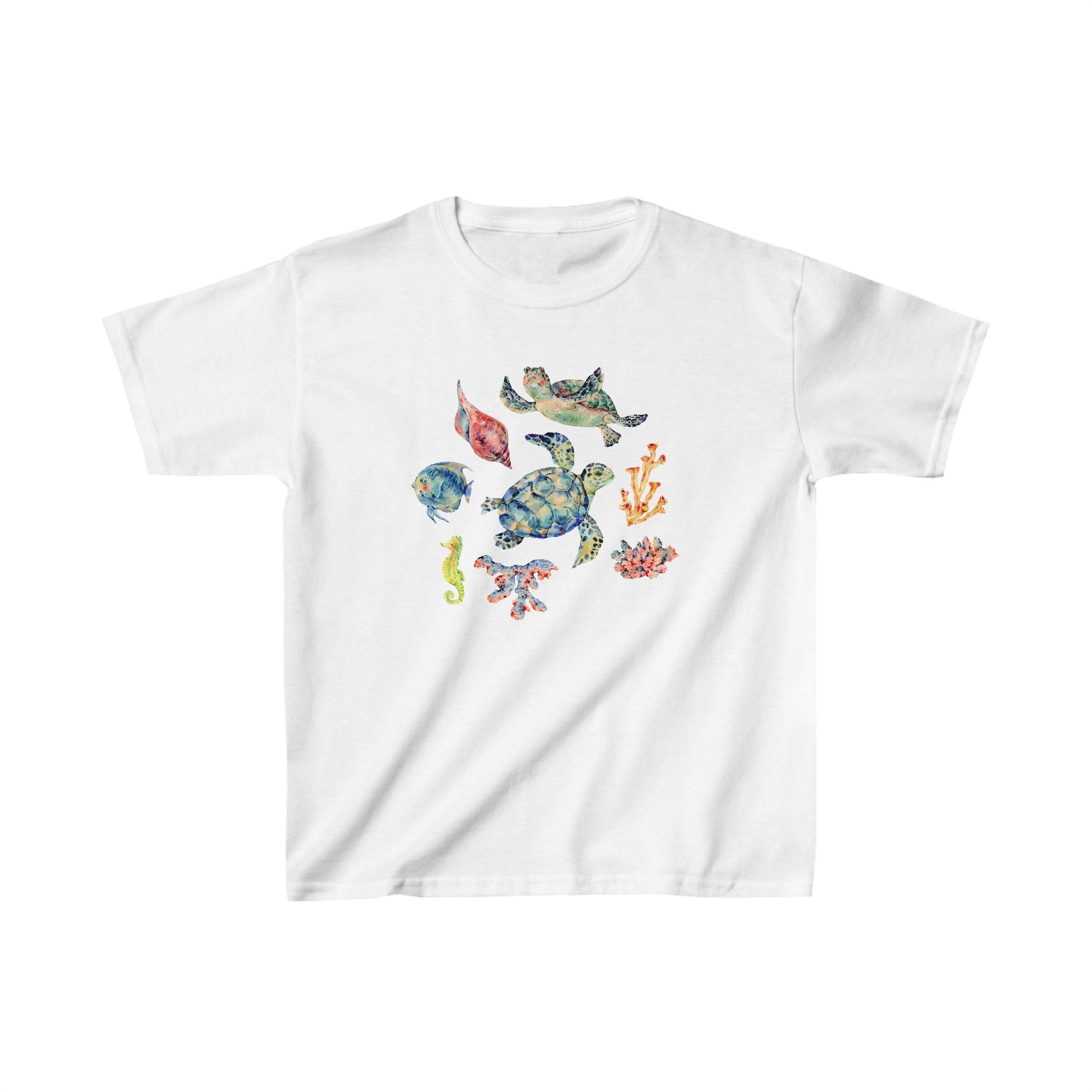 Designer Sea Creatures - Baby Tee Size M / US 6-8 / IT 42-44 - 1 Thumbnail