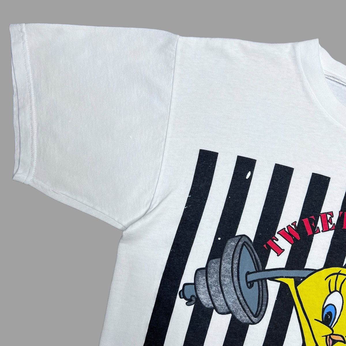 Vintage × Warner Bros Vintage 1996 Tweety’s Gym Looney Tunes Cartoon T-Shirt Size US L / EU 52-54 / 3 - 5 Thumbnail