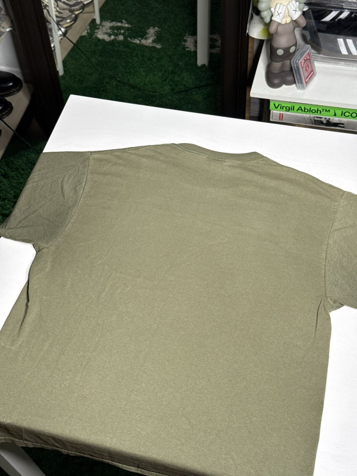 Vintage VINTAGE 2001 Tazmanian Devil Don't Push Me “Olive” [XL] PO Size US XL / EU 56 / 4 - 4 Thumbnail