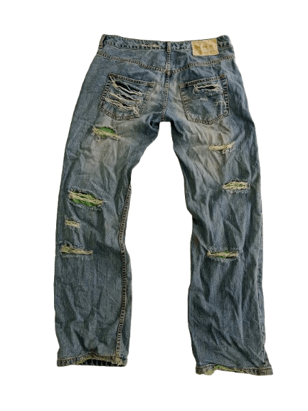 Other Distressed Denim Jeans Texas Rose Nice Style Size US 34 / EU 50 - 2 Thumbnail