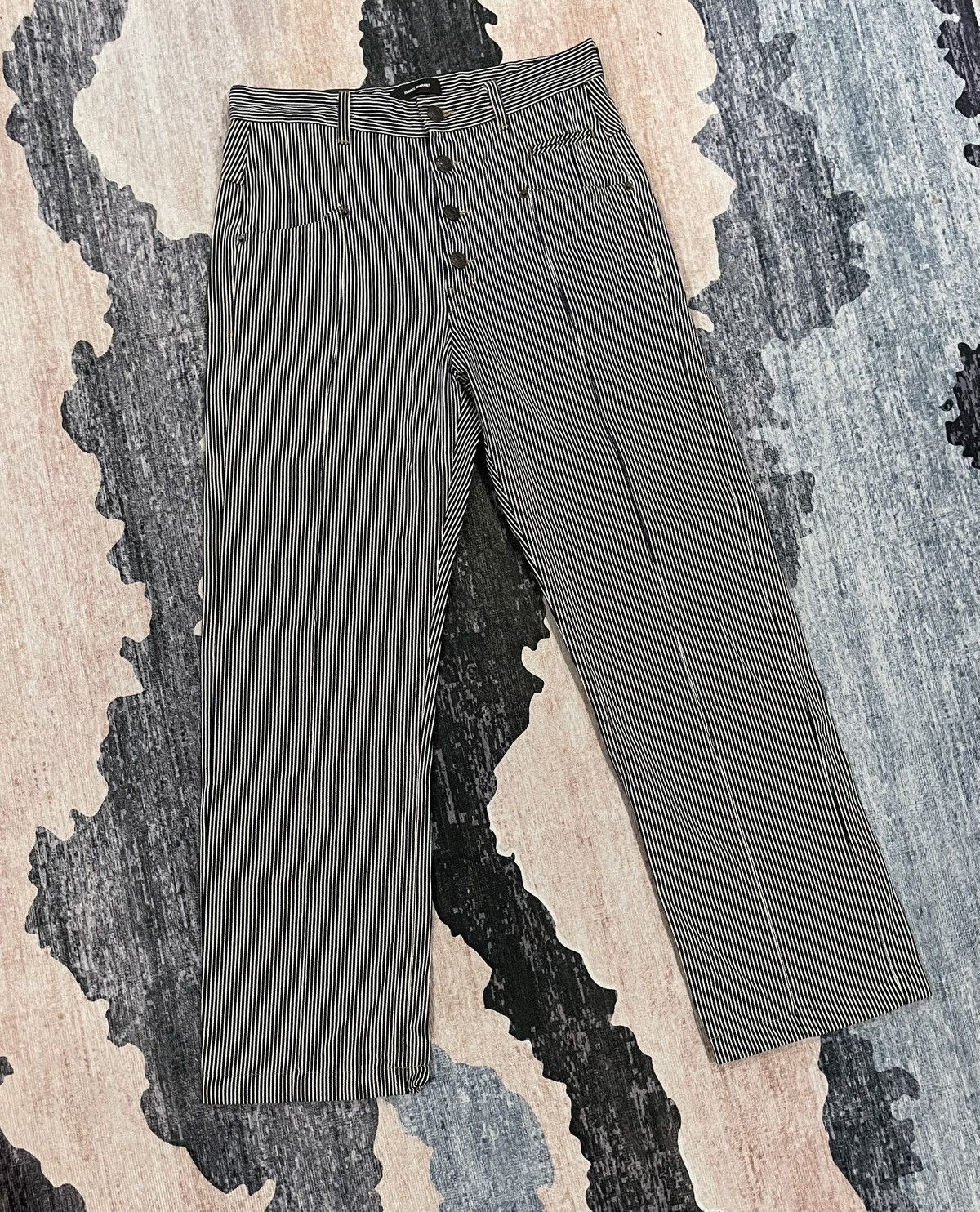 Isabel Marant Isabel Marant Pinstripe Button Fly Jeans Size US 30 / EU 46 - 6 Thumbnail
