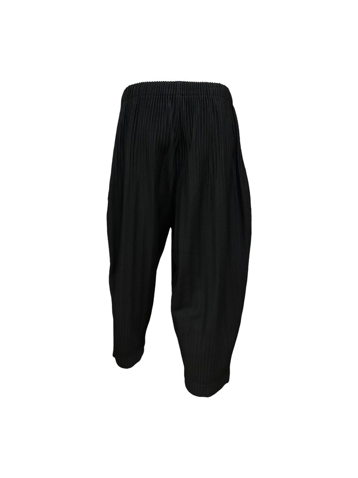 Homme Plisse Issey Miyake HOMME PLISSÉ ISSEY MIYAKE S/S 2015 Pleated Cropped Pants Size US 28 / EU 44 - 2 Thumbnail