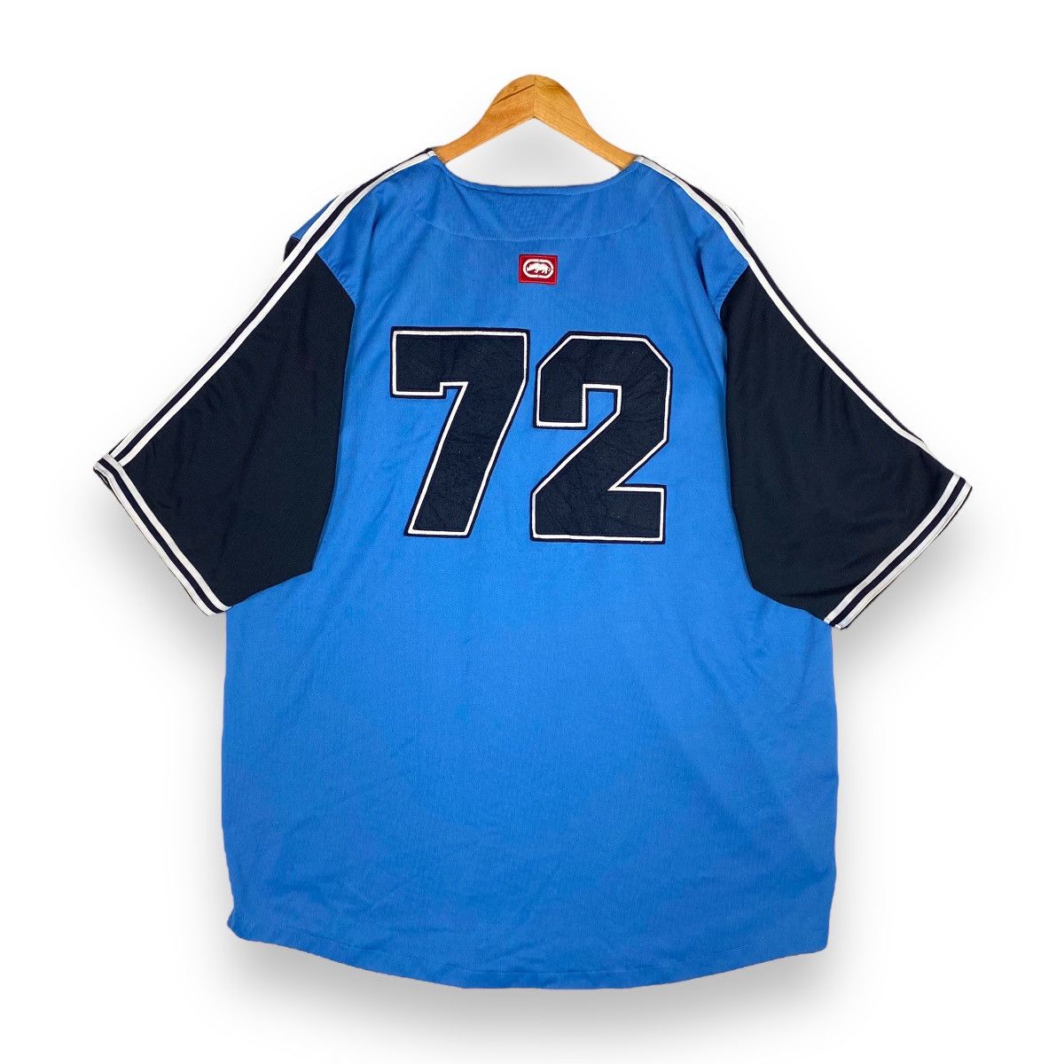 Ecko Unltd. × Rap Tees VINTAGE ECKO UNLIMITED 72 BASEBALL HIP-HOP JERSEY RAP TEES Size US XXL / EU 58 / 5 - 7 Thumbnail