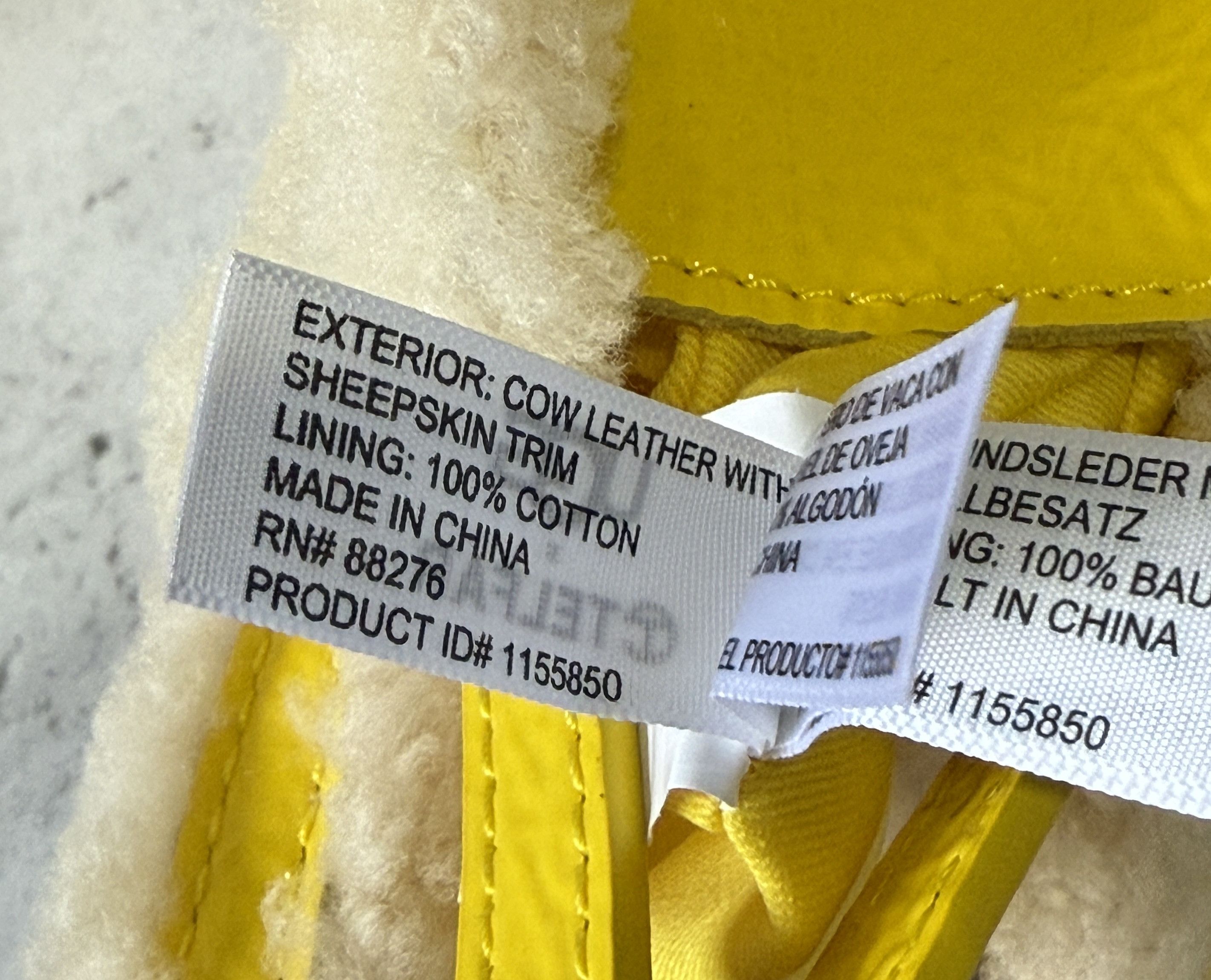 Telfar × Ugg UGG X TELFAR SHOPPER S CRINKLE O\S YELLOW Size ONE SIZE - 5 Thumbnail