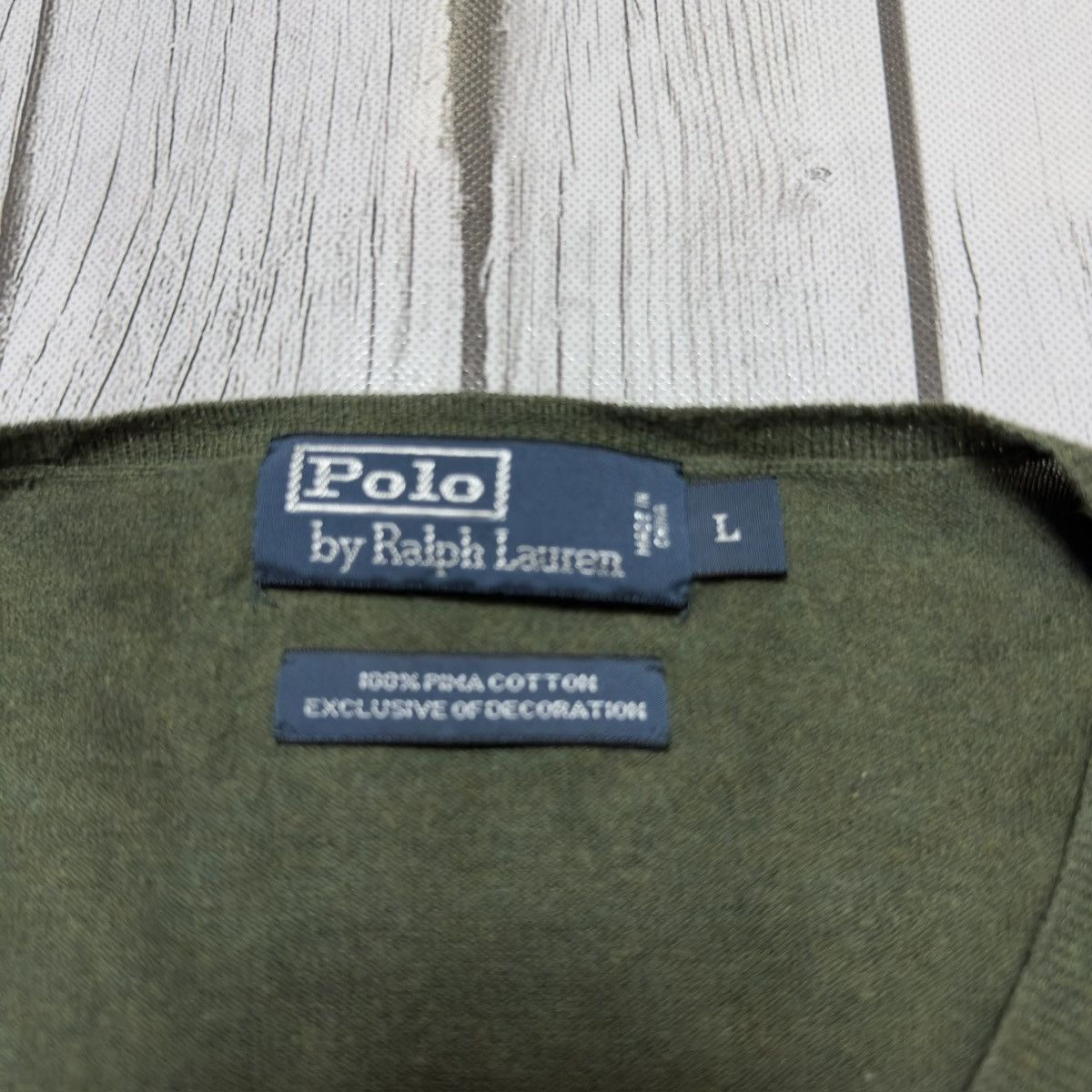 Polo Ralph Lauren Polo pima cotton sweater Size US L / EU 52-54 / 3 - 4 Thumbnail