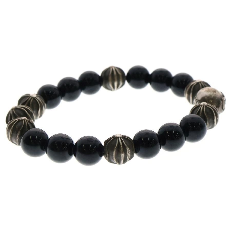 Chrome Hearts Chrome Hearts Black Bead Bracelet BEAD10mm Size ONE SIZE - 3 Thumbnail