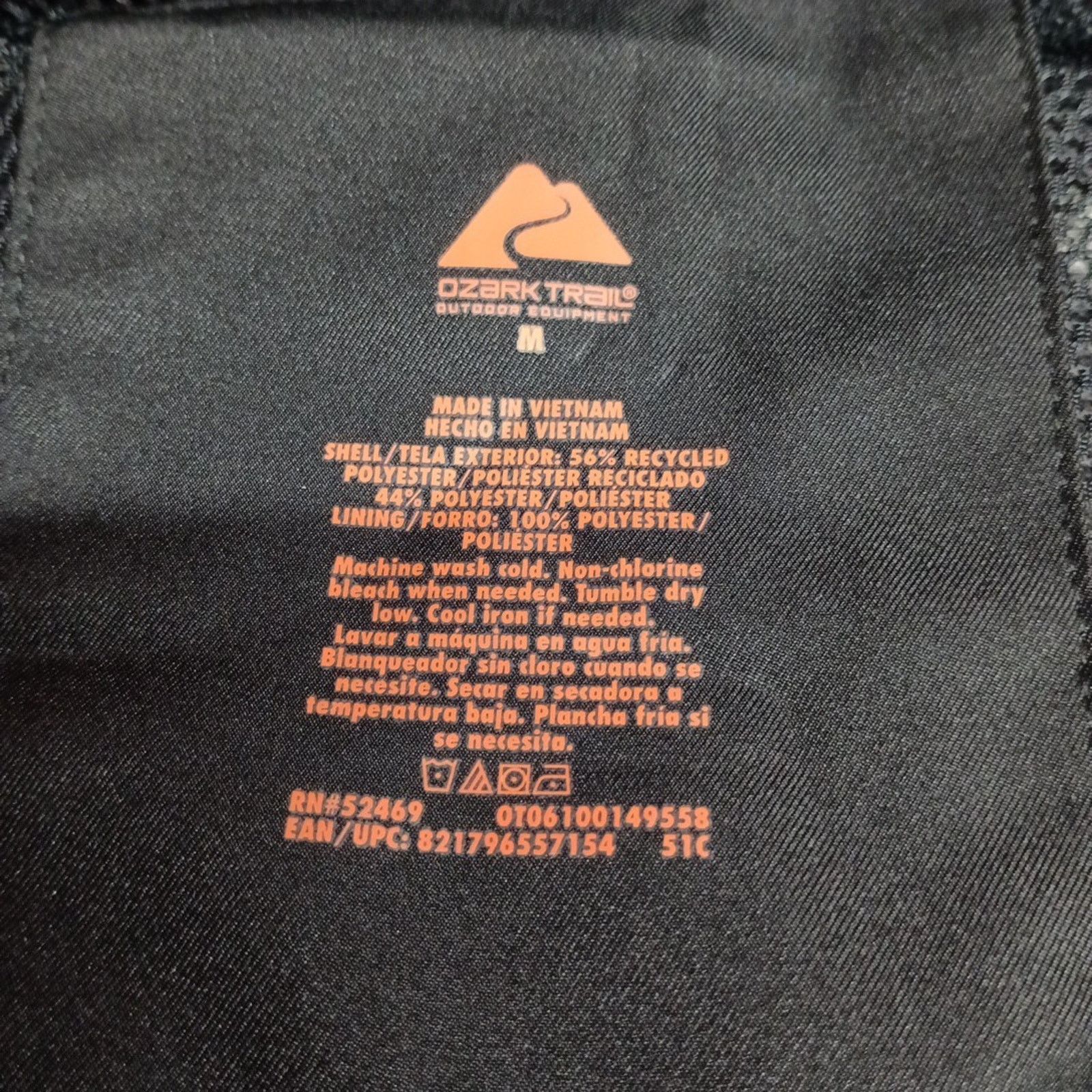 Other Ozark Trail Rain Jacket Men's Size M Black Waterproof Hood Size US M / EU 48-50 / 2 - 6 Thumbnail