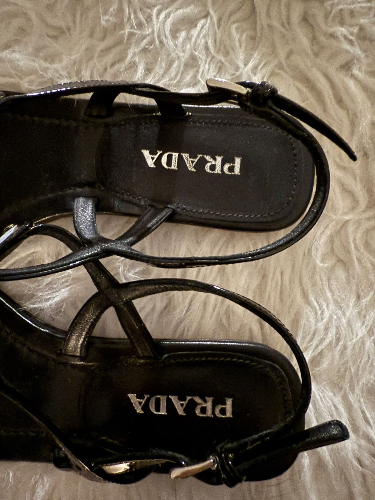 Prada Prada Thong Sandals Size US 6 / IT 36 - 2 Thumbnail