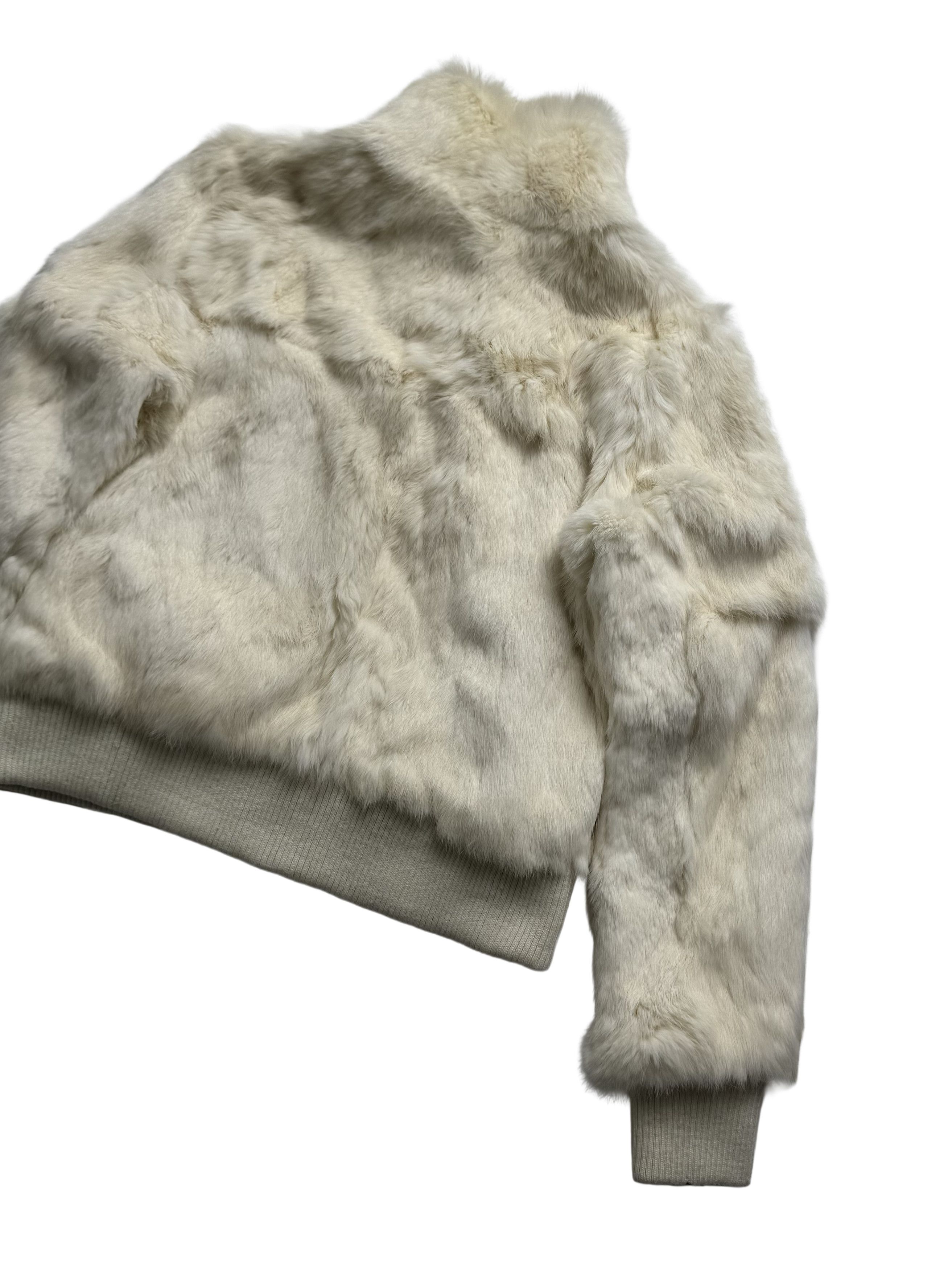 Vintage Vintage Real Rabbit Fur Cropped Jacket Size M / US 6-8 / IT 42-44 - 15 Thumbnail