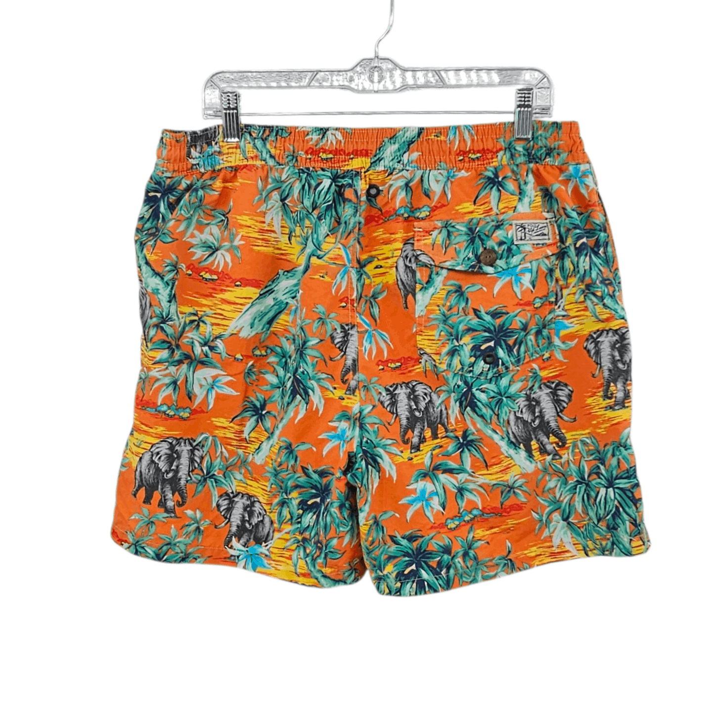 Polo Ralph Lauren Vintage Polo Ralph Lauren Tropical Swim Trunks XL Size US 34 / EU 50 - 7 Thumbnail