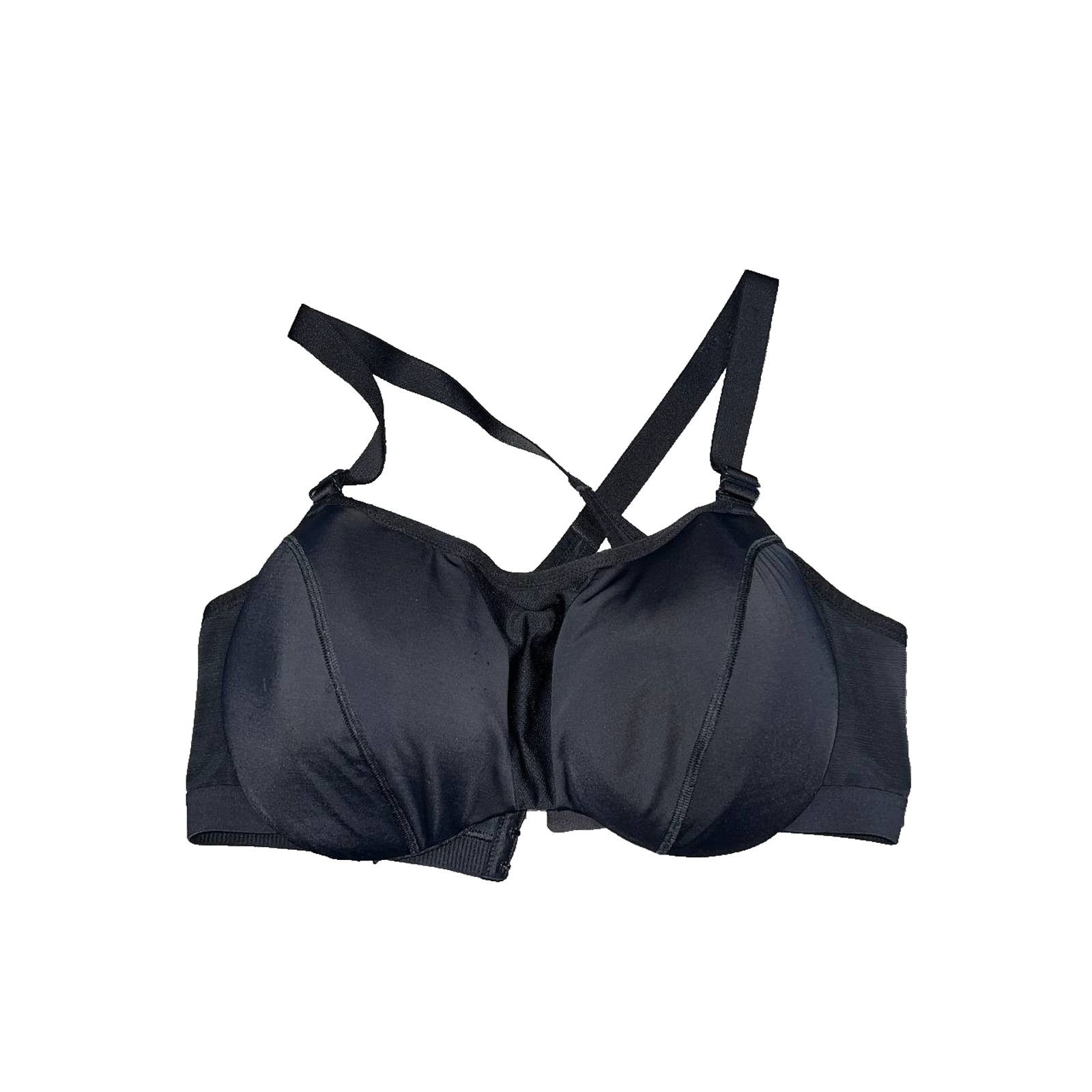 & Other Stories Nola black mesh overlay sports bra Size 38 DDD A003216 Size ONE SIZE - 2 Thumbnail