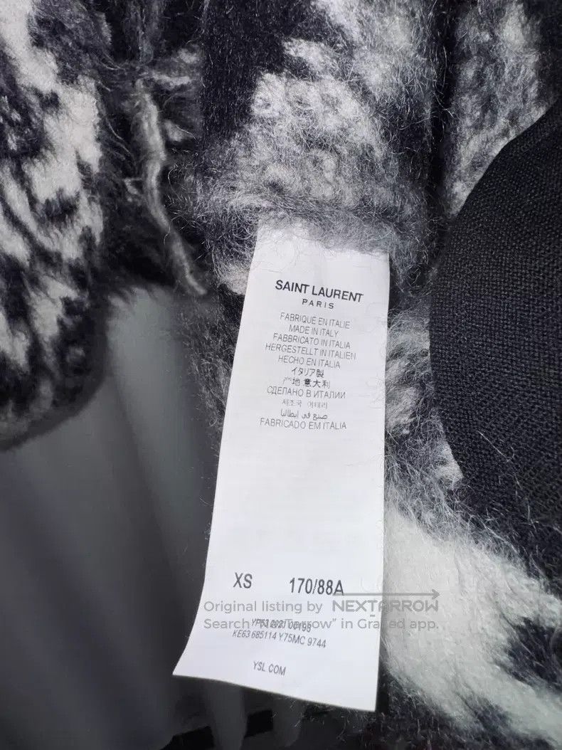 Saint Laurent Paris Saint Laurent Paris Bat Sleeve Printed Cardigan i Size XS / US 0-2 / IT 36-38 - 4 Thumbnail