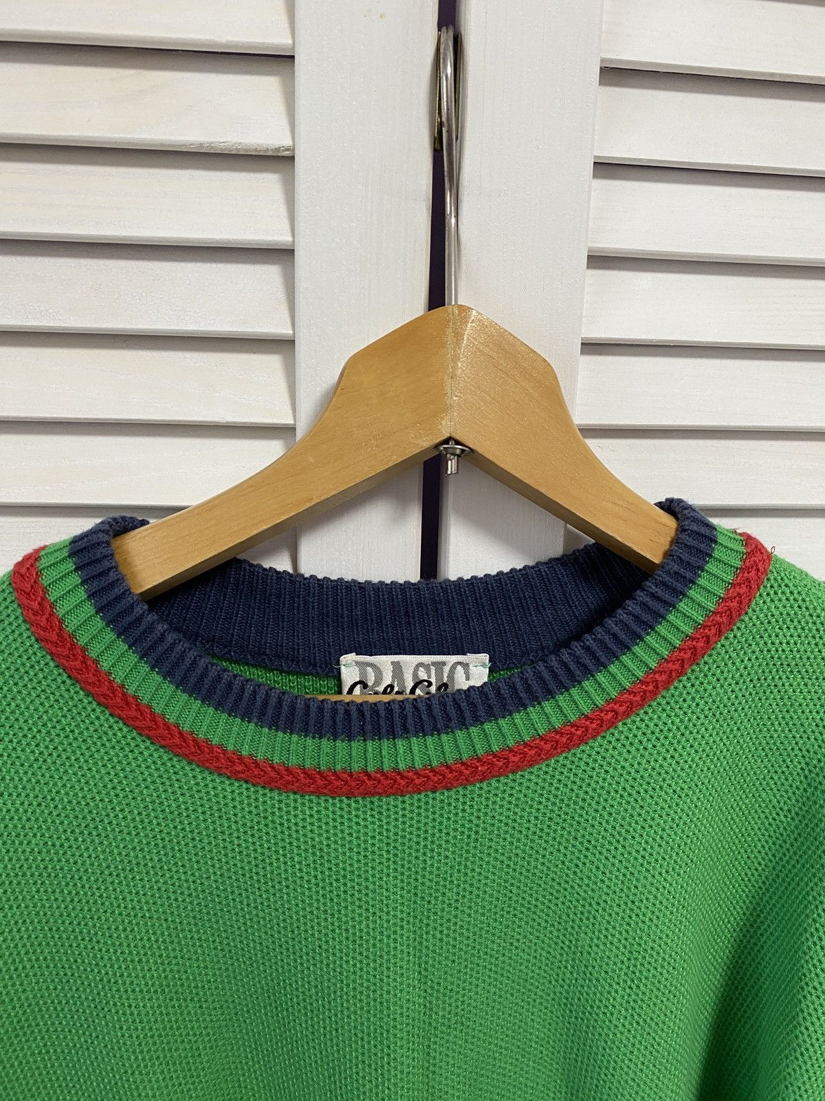 Carlo Colucci × Coogi 🍀 Vintage Sweater Carlo Colucci Japanese Coogi Style Knit Size US L / EU 52-54 / 3 - 5 Thumbnail
