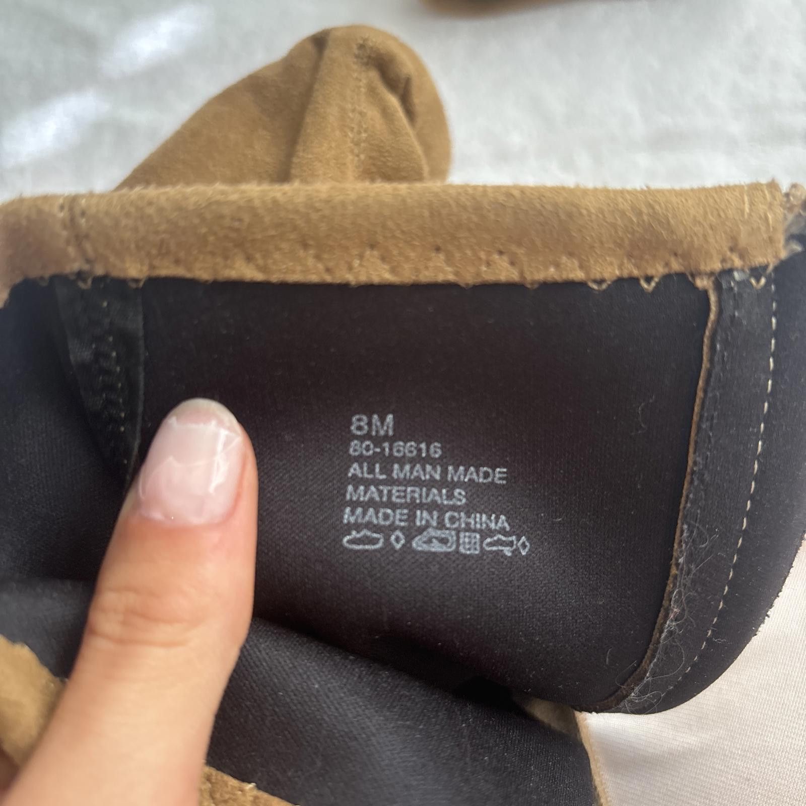 Other y2k suede brown heal boots Size ONE SIZE - 5 Thumbnail