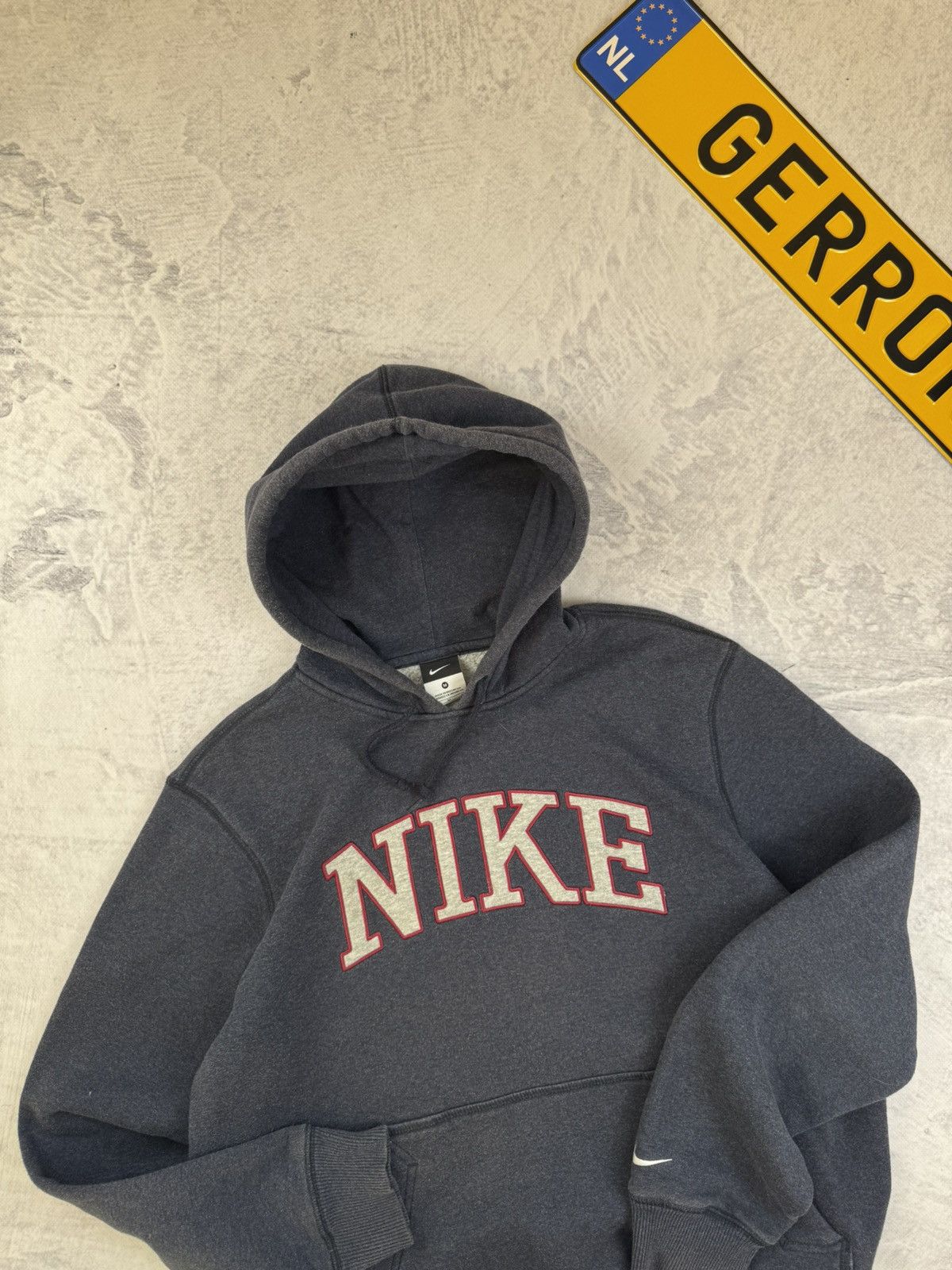 Nike × Vintage NIKE VINTAGE CENTER LOGO OVERSIZE BOXY HOODIE Size US M / EU 48-50 / 2 - 4 Thumbnail