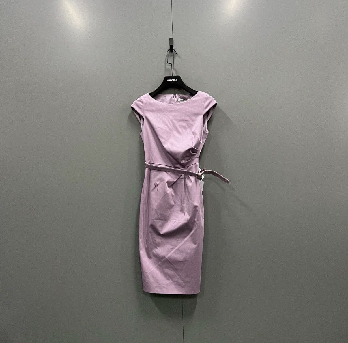 Max Mara MaxMara Taro Purple Belted Sleeveless Dress J41 Size XS / US 0-2 / IT 36-38 - 1 Thumbnail