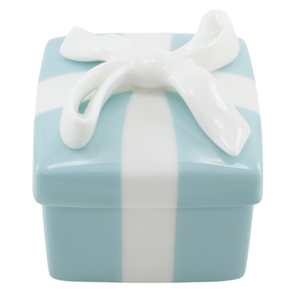 Tiffany & Co. Tiffany & Co. Tiffany & Co. Mini Blue Bow Box Ceramic Accessory Case Glass / Ceramic Other DUTY FREE for USA Size ONE SIZE - 1 Thumbnail