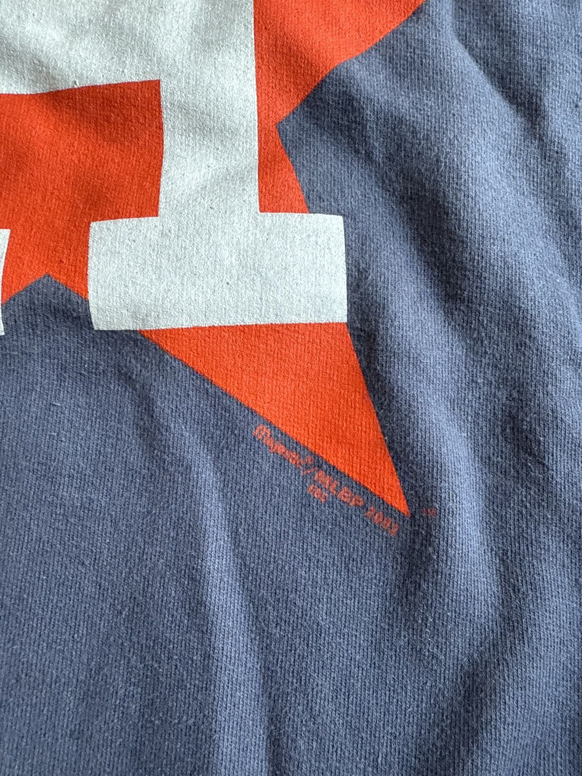 Majestic VINTAGE HOUSTON ASTROS SWEATER Size US XL / EU 56 / 4 - 4 Thumbnail