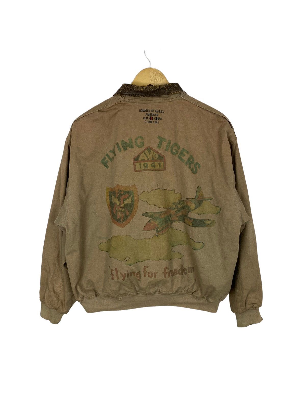 Super rare Vintage Type A-2 Avirex flying tiger jacket