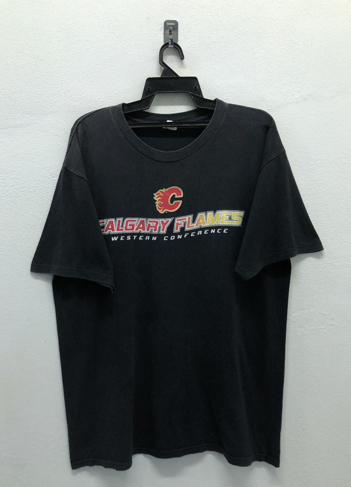 Puma Vintage Puma Calgary Flames Western Conference T-Shirt Size US L / EU 52-54 / 3 - 1 Thumbnail