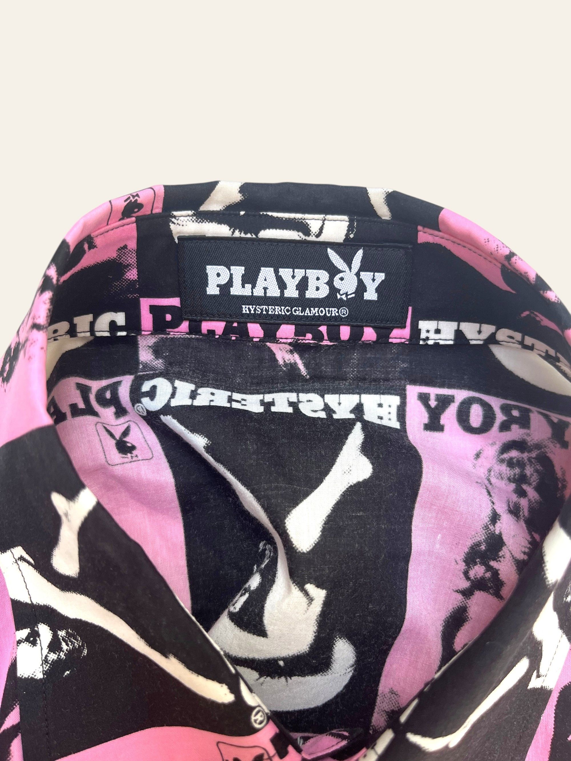 Hysteric Glamour Hysteric Glamour x Playboy AOP LS Shirt Japan Size S Size US S / EU 44-46 / 1 - 5 Thumbnail