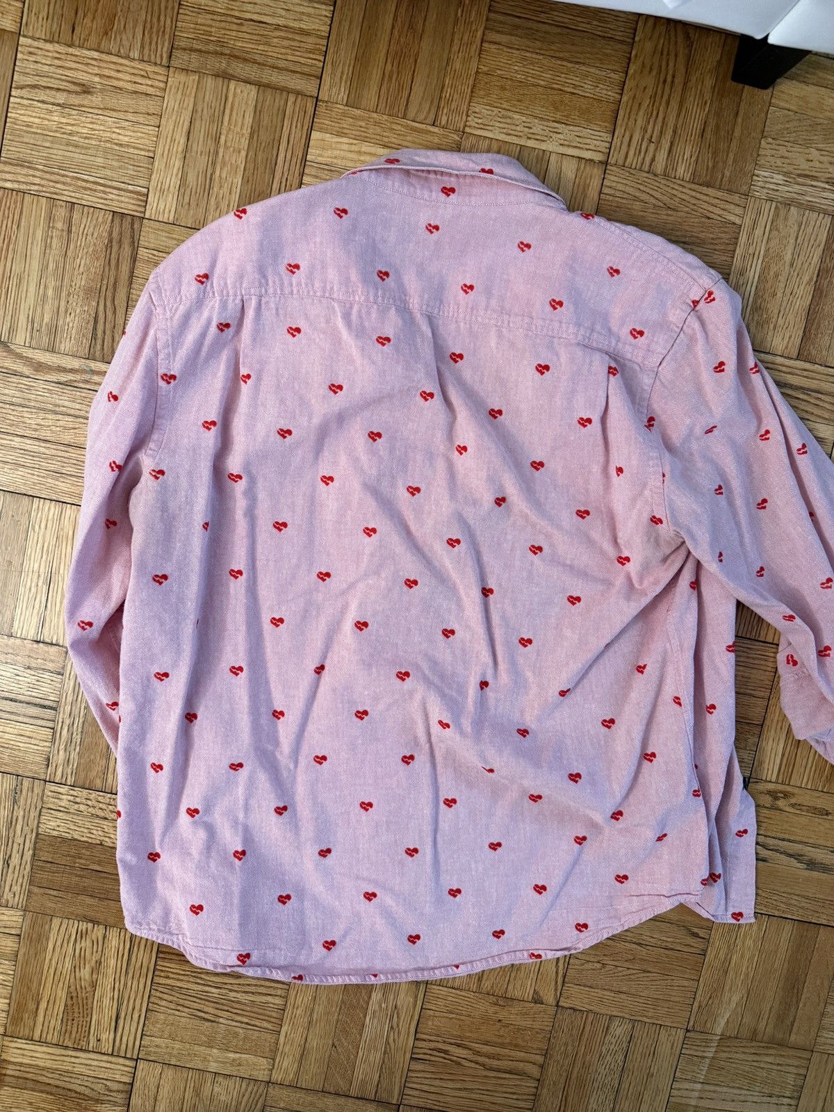 Opening Ceremony Opening Ceremony Pink Hearts Shirt Size US M / EU 48-50 / 2 - 3 Thumbnail