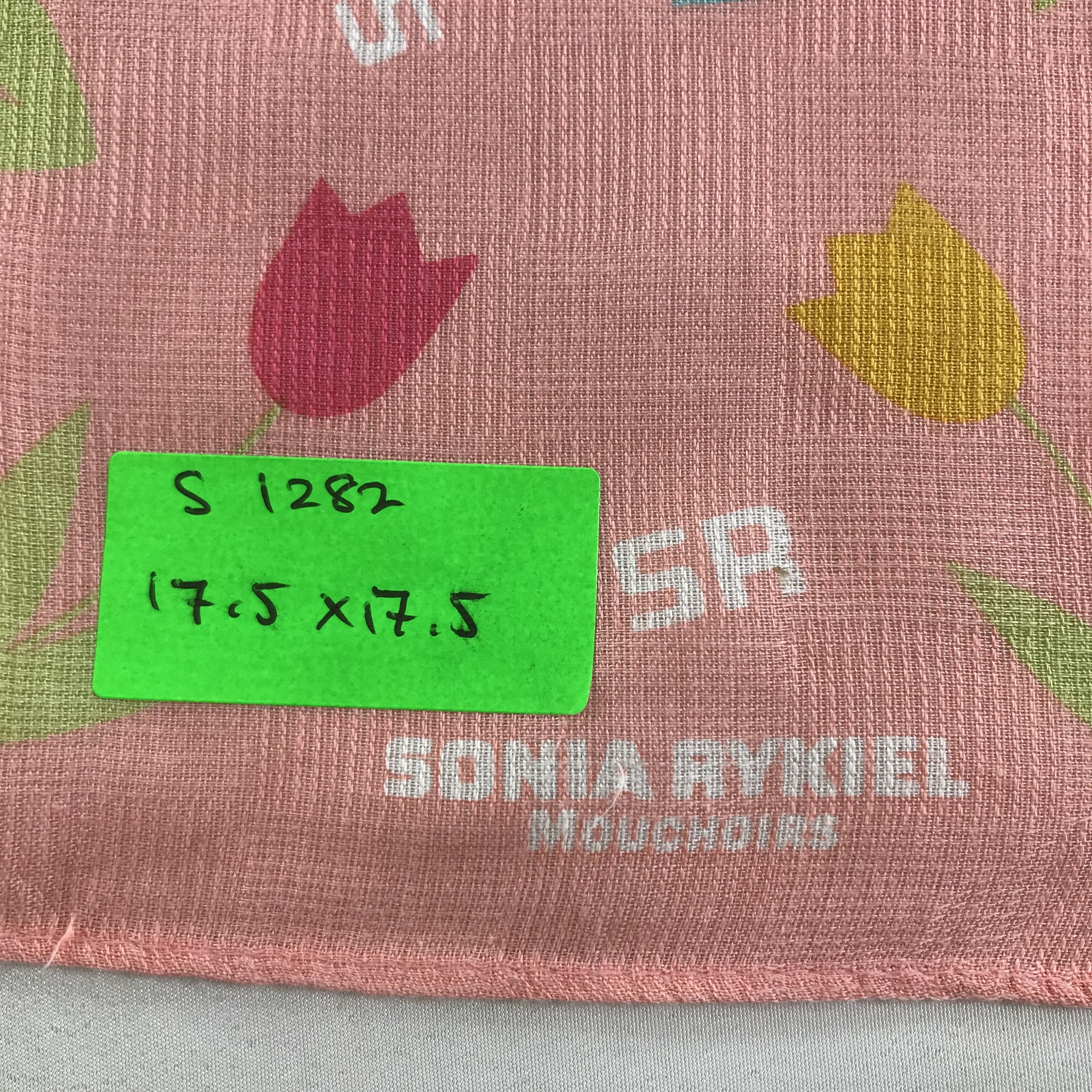 Sonia Rykiel × Vintage Sonia Rykiel Bandana / Handkerchief / Neckerchief - S1282 Size ONE SIZE - 5 Thumbnail