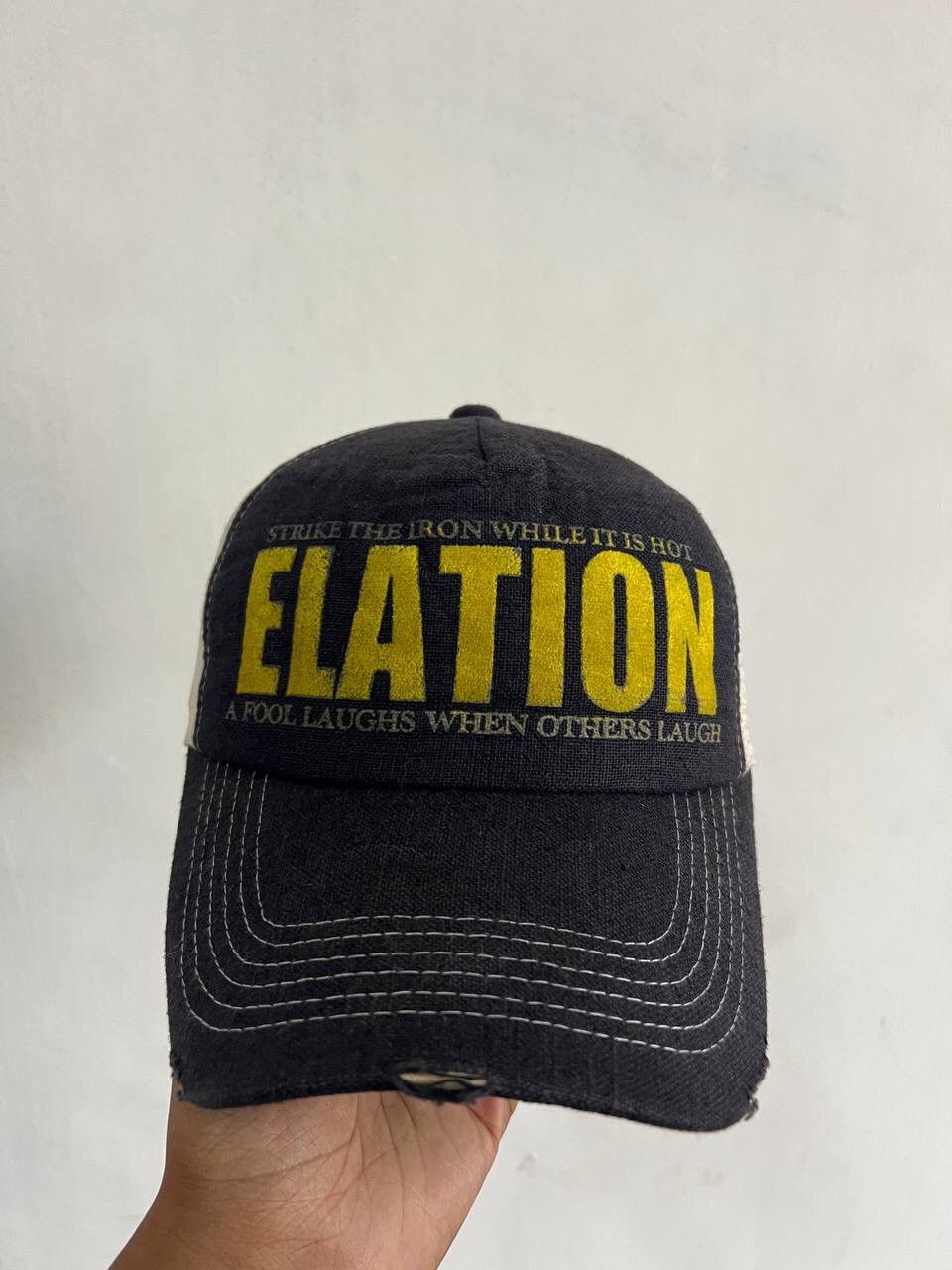 Japanese Brand Oceon Groove Elation Spellout Trucker Hat Size ONE SIZE - 3 Thumbnail