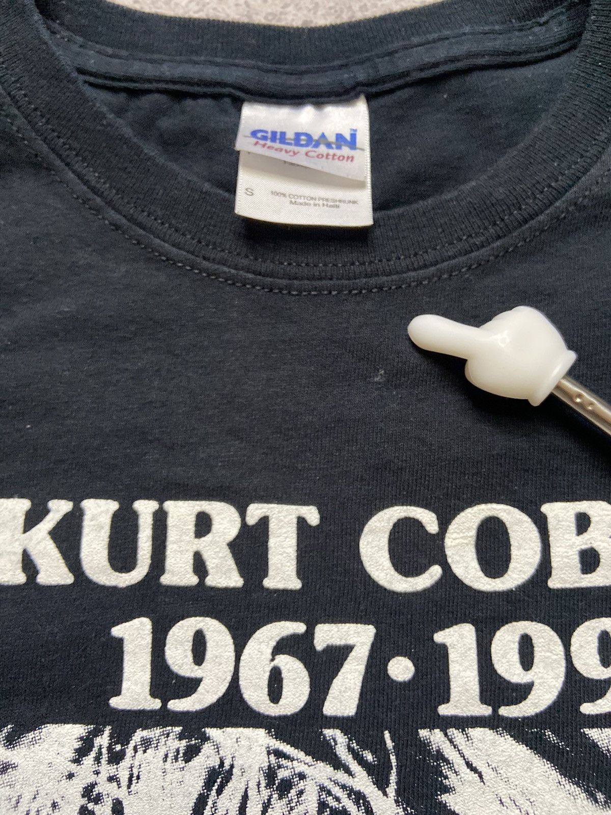 Band Tees Kurt Cobain Nirvana Rare big print Size US S / EU 44-46 / 1 - 4 Thumbnail