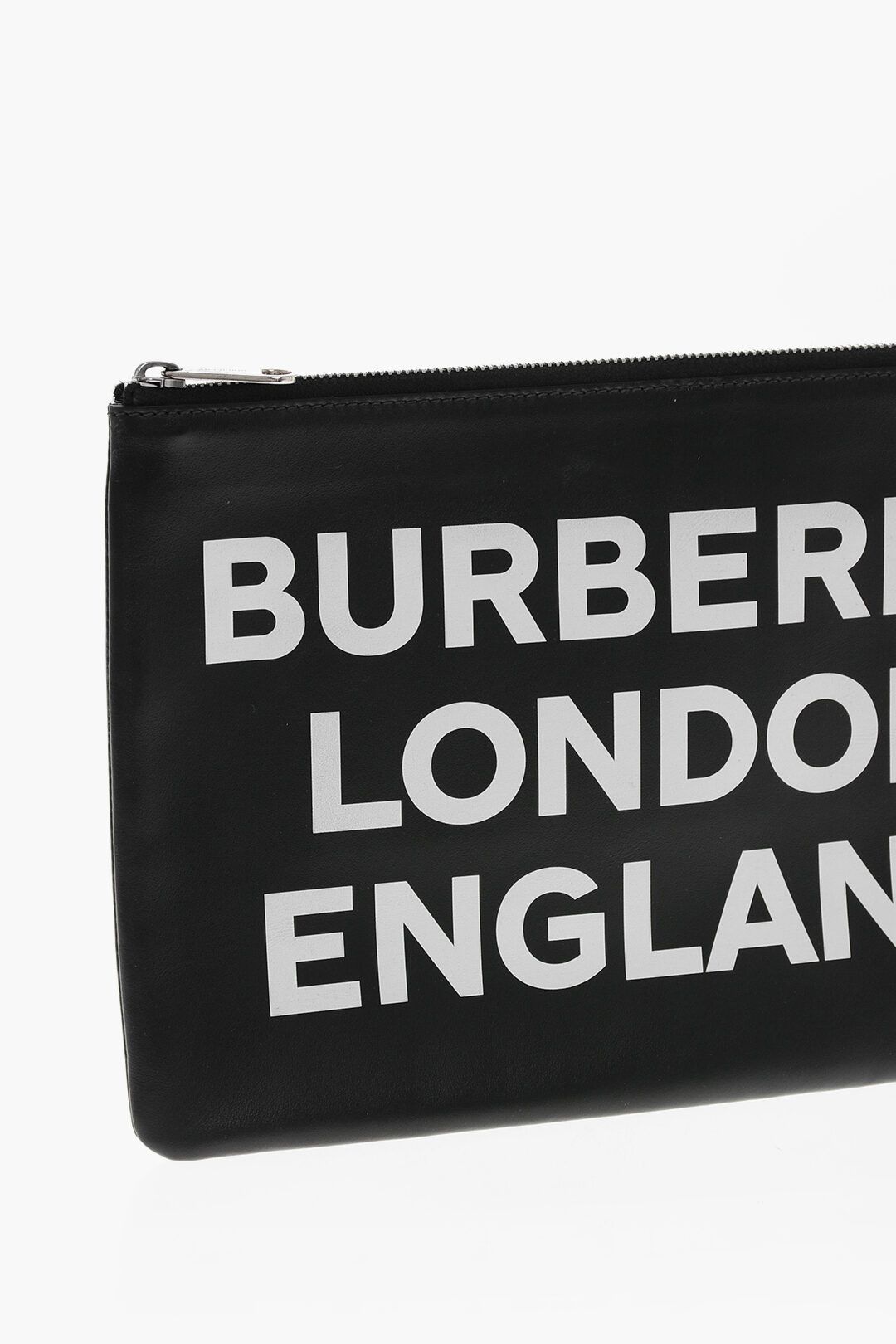 Burberry og1mm1125 Size: OS / Leather Clutch in Black/White Size ONE SIZE - 3 Thumbnail
