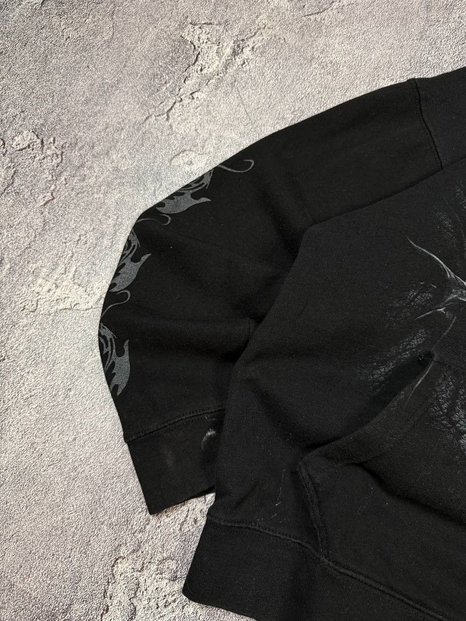If Six Was Nine Y2K Spirit Dragon Fire Graphic Print Oversize Fit 2000s Goth Size US XXL / EU 58 / 5 - 11 Thumbnail