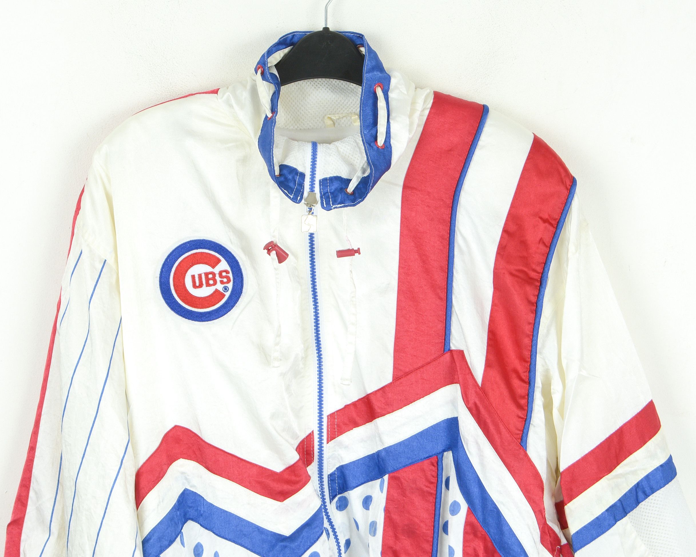 MLB Deadstock Chicago Cubs Vintage Women's XL Nylon Shell Jacket Size XL / US 12-14 / IT 48-50 - 6 Thumbnail
